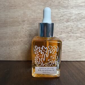 Naked & Thriving Rejuvenate Restorative Face Oil 10 ml/ 0.33 fl oz Organic New